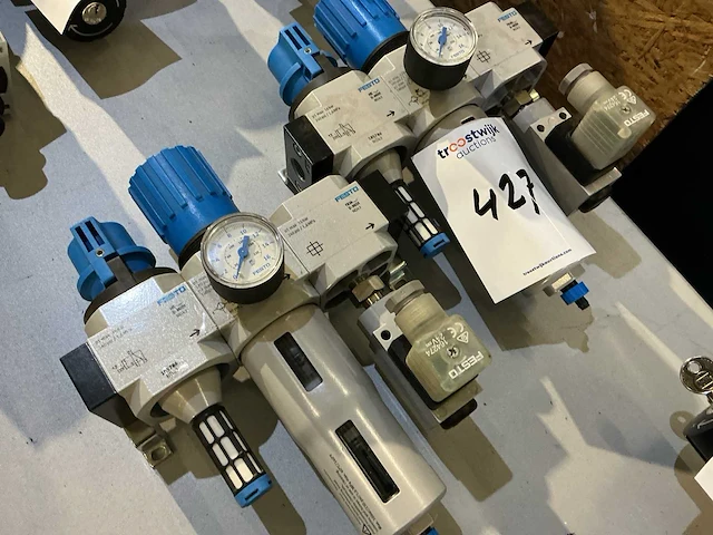 Festo luchtreduceer (2x) - afbeelding 3 van  3
