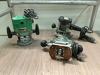 Festo / metabo / hitachi freesmachine (3x) - afbeelding 1 van  4