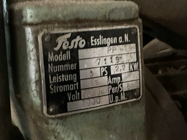 Festo pp kettingfreesmachine - afbeelding 8 van  10