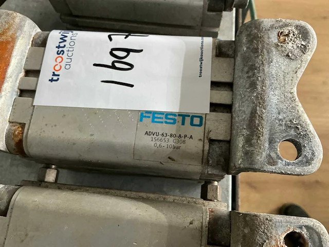 Festo werkcilinder (3x) - afbeelding 3 van  3