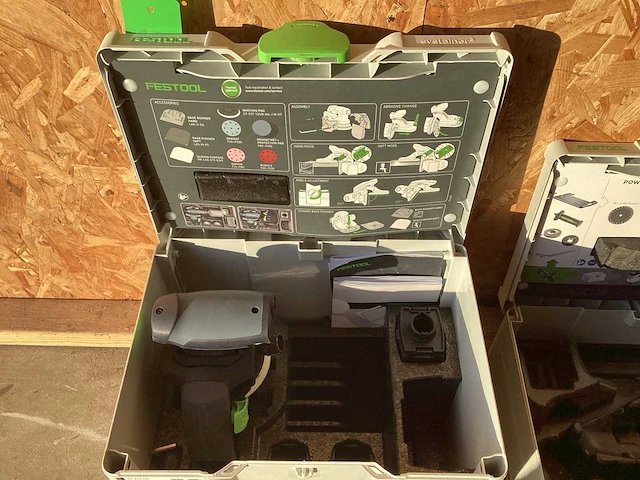 Festool - es-ets 125 - kantenfreesmachine en tegelslijper (2x) - afbeelding 6 van  13