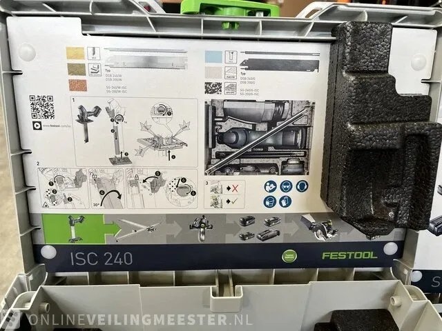 Festool accu-isolatiezaag isc 240 eb-basic - afbeelding 3 van  5