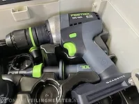 Festool accu-klopboormachine tpc 18/4 i-basic-set - afbeelding 3 van  5