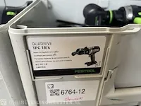 Festool accu-klopboormachine tpc 18/4 i-basic-set - afbeelding 5 van  5