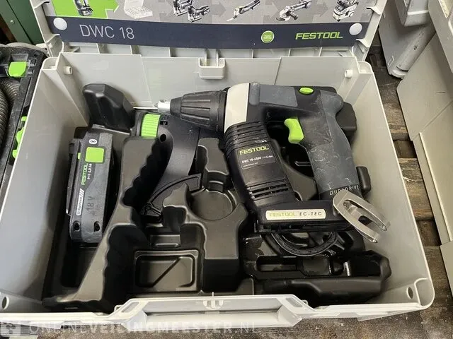 Festool accu-schroefautomaat duradrive dwc 18-4500 hpc 4,0 i-plus - afbeelding 2 van  5