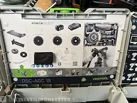 Festool accu-tegelslijper dsc-agc 18-125 fh eb-basic - afbeelding 2 van  5