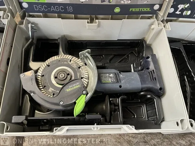Festool accu-tegelslijper dsc-agc 18-125 fh eb-basic - afbeelding 3 van  5