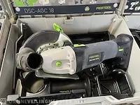 Festool accu-tegelslijper dsc-agc 18-125 fh eb-basic - afbeelding 4 van  5