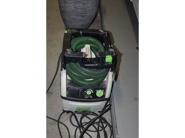 Festool bedrijfsstofzuiger cleanmate. kap defect. zuigstang ontbreekt. - afbeelding 2 van  2