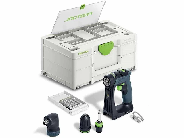 Festool cxs 18 accu schroefboormachineset - afbeelding 1 van  5