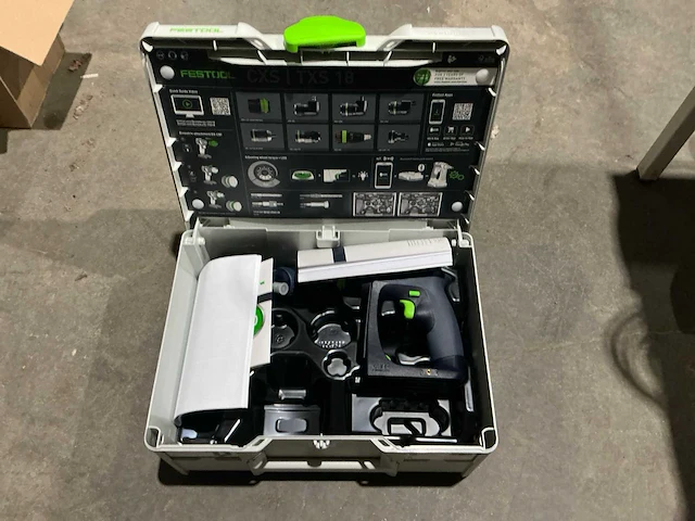 Festool cxs 18 accu schroefboormachineset - afbeelding 4 van  5