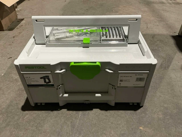 Festool cxs 18 accu schroefboormachineset - afbeelding 5 van  5