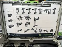 Festool energie-set sys 18v 2x5,0/tcl 6 duo - afbeelding 3 van  5