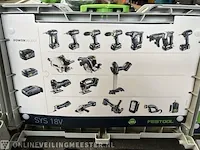 Festool energie-set sys 18v 2x5,0/tcl 6 duo - afbeelding 5 van  5