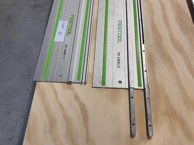 Festool fs 1400/2 geleide rail (2x) - afbeelding 3 van  5