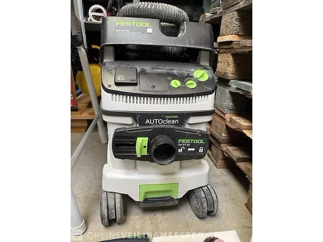 Festool langnek schuurmachine + stofafzuigmobiel lhs 2 225 eqi-plus, ctl 36 e ac - afbeelding 3 van  10