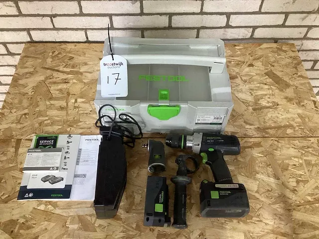 Festool pdc 18/ 4 li 5,2 -set boormachine - afbeelding 1 van  5
