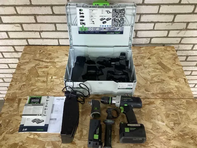 Festool pdc 18/ 4 li 5,2 -set boormachine - afbeelding 2 van  5