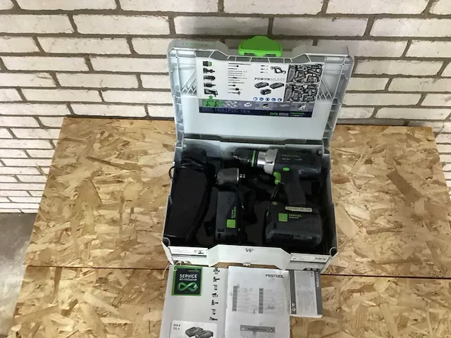 Festool pdc 18/ 4 li 5,2 -set boormachine - afbeelding 3 van  5