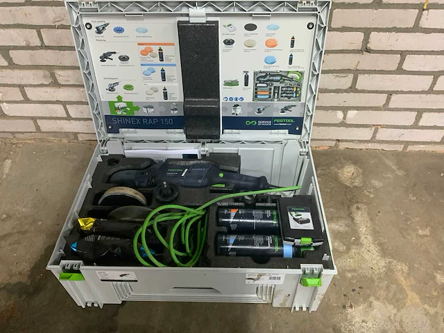 Festool rap 150 shinex rotatiepoetsmachine - afbeelding 1 van  5