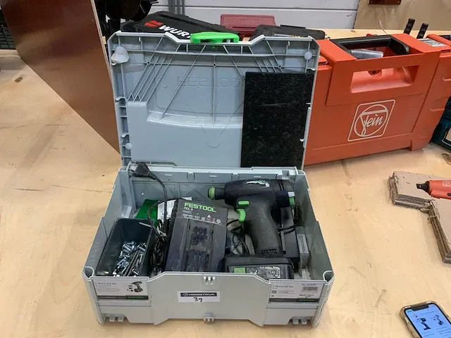 Festool t18+3 slagschroefmachine - afbeelding 1 van  9