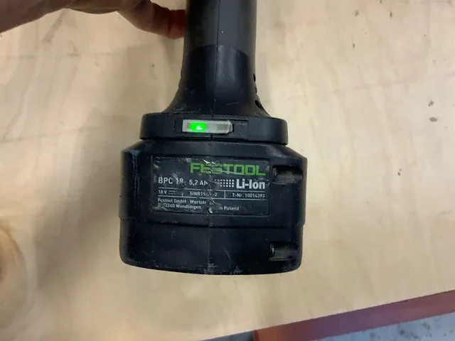 Festool t18+3 slagschroefmachine - afbeelding 3 van  9