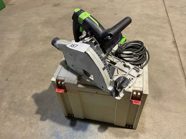 Festool ts 55 ebq invalzaag - afbeelding 2 van  3