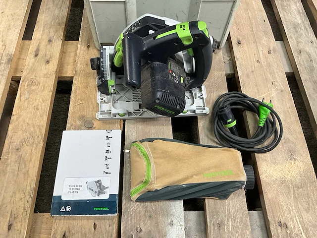 Festool ts 55 rebq invalzaag - afbeelding 8 van  11