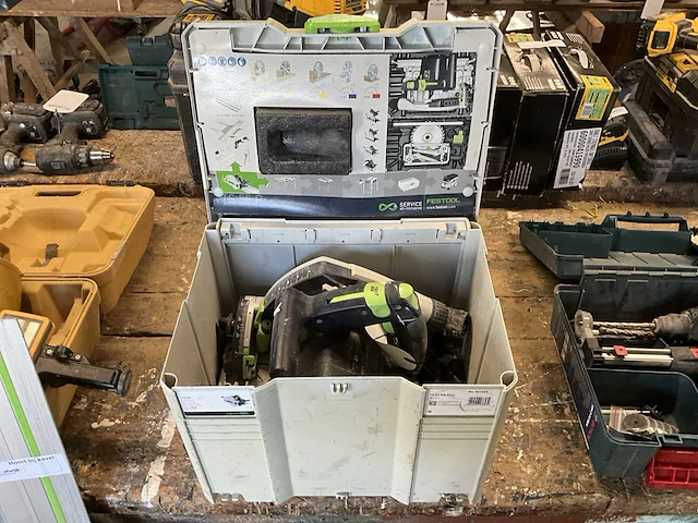 Festool ts 55 rq invalzaag - afbeelding 5 van  7