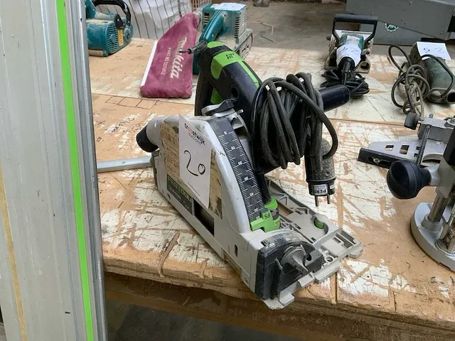 Festool ts55rebq invalzaag - afbeelding 1 van  5