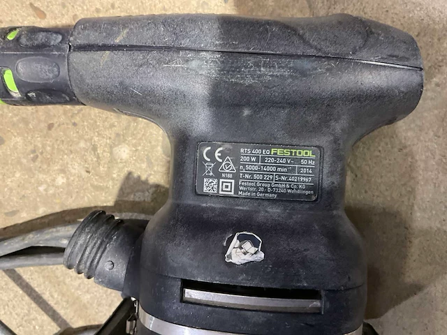 Festool vlakschuurmachine - afbeelding 4 van  4