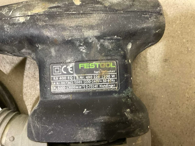 Festool vlakschuurmachine - afbeelding 3 van  3