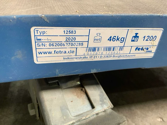 Fetra 12583 rongenwagens zwaarlast (2x) - afbeelding 4 van  4