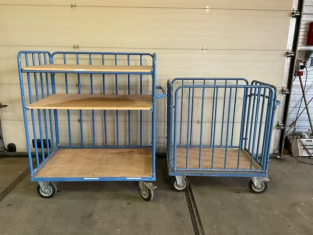 Fetra & prestar transportkar (6x) - afbeelding 1 van  5
