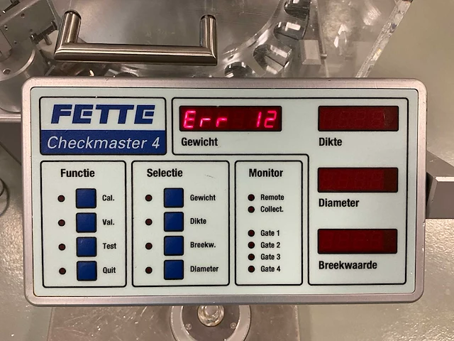 Fette 2090 tablet pers machine - afbeelding 14 van  30