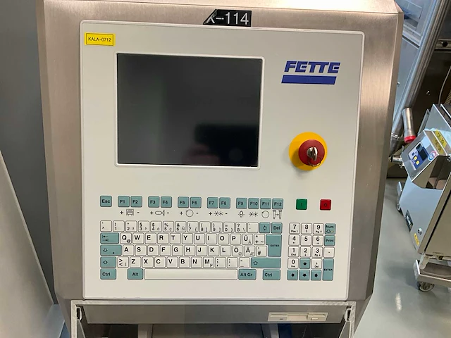 Fette 2090 tablet pers machine - afbeelding 20 van  30