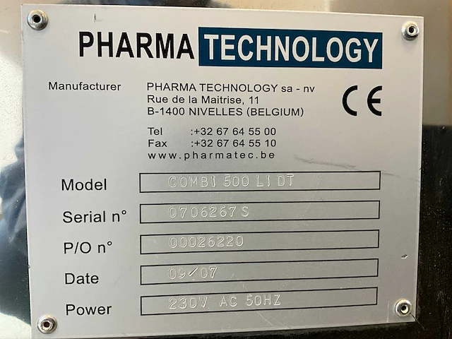 Fette 2090 tablet pers machine - afbeelding 21 van  30