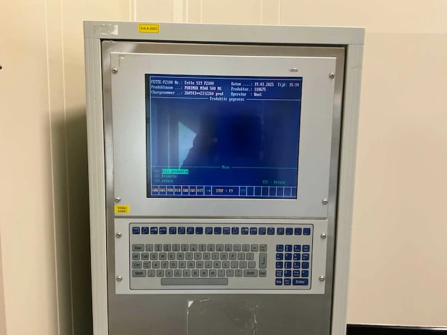 Fette p2100 tablet pers machine - afbeelding 4 van  27