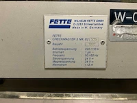 Fette p2100 tablet pers machine - afbeelding 19 van  27