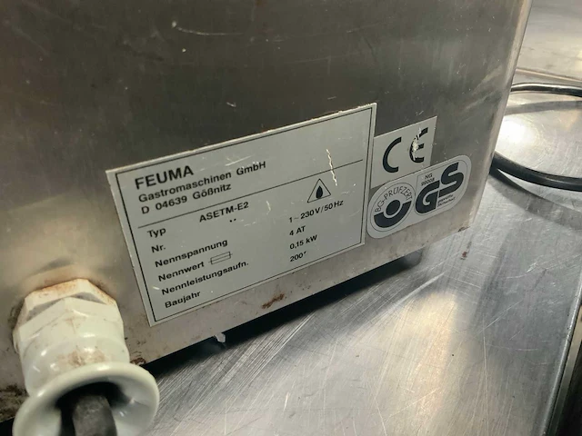 Feuma asetm-e2 appelschilmachine - afbeelding 8 van  8