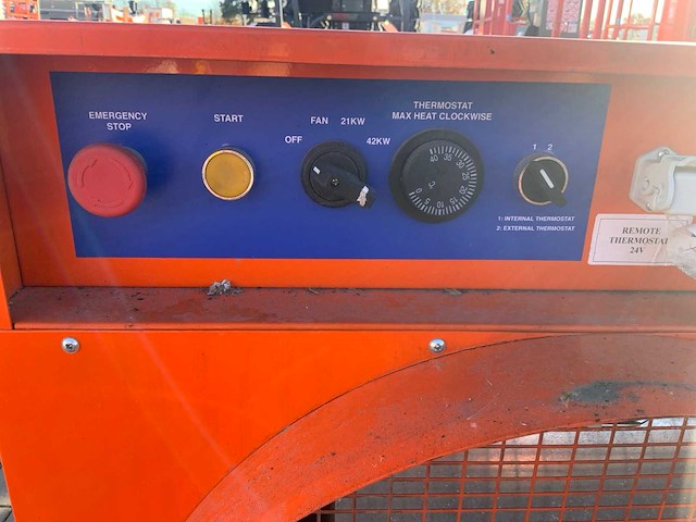 Ff42-boels elektroheater high performance - afbeelding 3 van  5