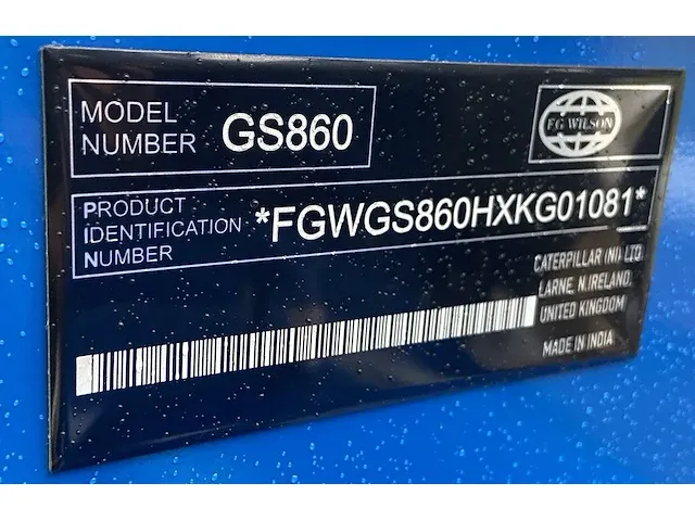 Fg wilson p1100-1 - 1100 kva - open generator - afbeelding 3 van  17