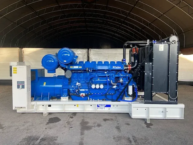 Fg wilson p1100-1 - 1100 kva - open generator - afbeelding 1 van  16
