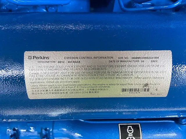 Fg wilson p1650-1 - 1650 kva - open generator - afbeelding 2 van  17