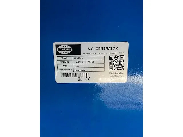 Fg wilson p1650-1 - 1650 kva - open generator - afbeelding 3 van  17