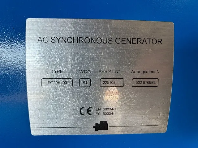 Fg wilson p550-3 - 550 kva - silent generator - afbeelding 6 van  18