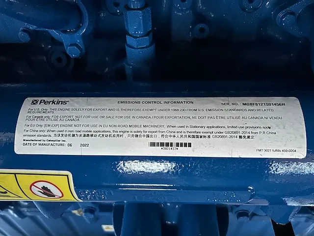 Fg wilson p550-3 - 550 kva - silent generator - afbeelding 18 van  18