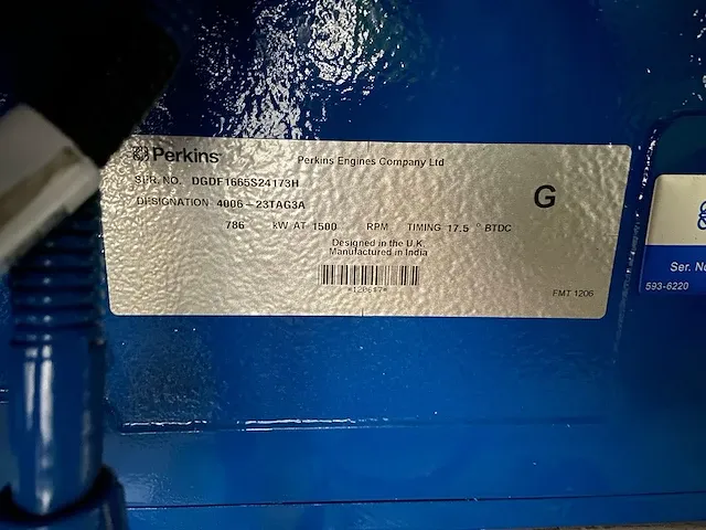 Fg wilson p900-1 - 900 kva - open generator - afbeelding 15 van  16