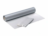 Fhb original jutec spatscherm jt 650 g1 glad, één aluminium vast gecoat l2000xb3000 ca.mm