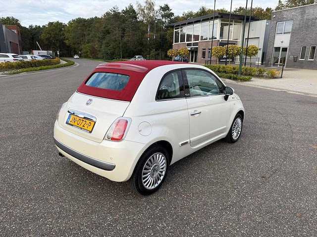 Fiat - 2010 - 500 c - 1.2 pop cabrio -jn-072-p - afbeelding 4 van  12